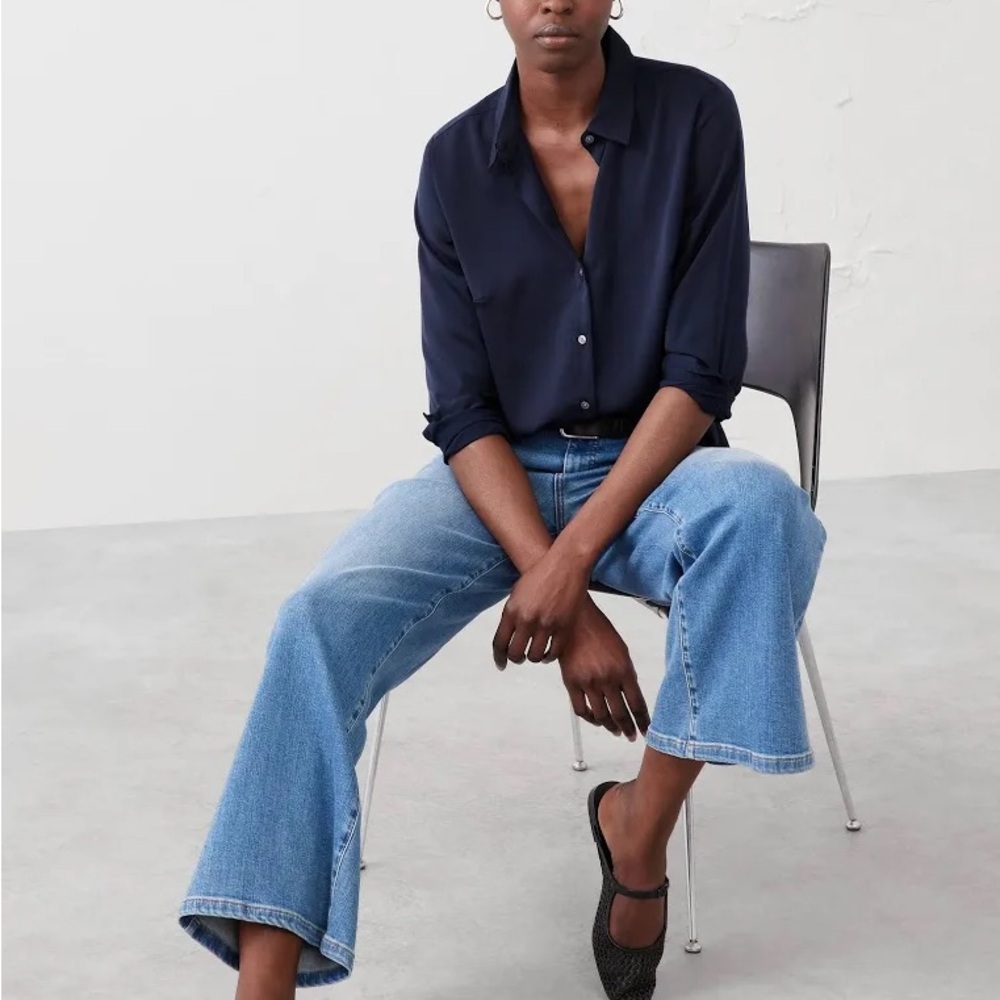 Preview Collection Light Blue Flare Jeans